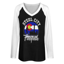 Load image into Gallery viewer, Women's Long Sleeve Loose Tee (TLREV2) Long sleeve loose tee