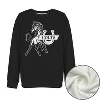Load image into Gallery viewer, COLTS Women's Crew Neck Sweater (Model H75)