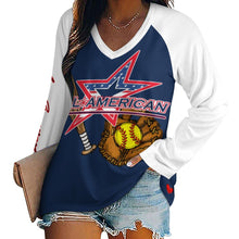 Load image into Gallery viewer, Women's Long Sleeve Loose Tee (TLREV2) Long sleeve loose tee