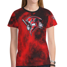 Load image into Gallery viewer, Windy Warriors 6 New All Over Print T-shirt for Women (Model T45)