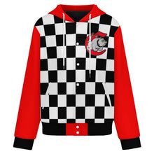 Load image into Gallery viewer, Design Unisex Hooded Baseball Jacket
