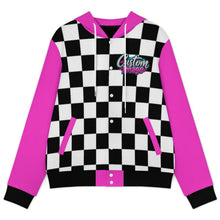 Load image into Gallery viewer, Design Unisex Hooded Baseball Jacket