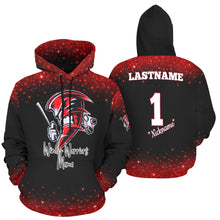 Load image into Gallery viewer, Windy Warriors 9 All Over Print Hoodie for Women (USA Size) (Model H13)