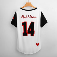 Load image into Gallery viewer, Women Short-Sleeve V-Neck T-Shirt