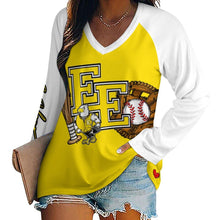 Load image into Gallery viewer, Women's Long Sleeve Loose Tee (TLREV2) Long sleeve loose tee