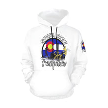 Load image into Gallery viewer, Steel City Sting men white All Over Print Hoodie for Men (USA Size) (Model H13)