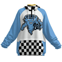 Load image into Gallery viewer, PW WB Checker Women's Pullover Windbreaker