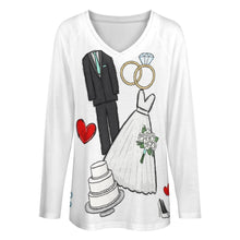 Load image into Gallery viewer, Women Long Sleeve Loose Tee