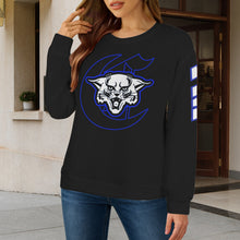 Load image into Gallery viewer, WILDCATS Women's Crew Neck Sweater (Model H75)