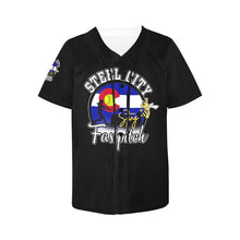 Load image into Gallery viewer, Steel City Women Sting Jersey 3 All Over Print Baseball Jersey for Women (Model T50)