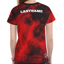 Load image into Gallery viewer, Windy Warriors 6 New All Over Print T-shirt for Women (Model T45)