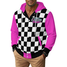 Load image into Gallery viewer, Design Unisex Hooded Baseball Jacket