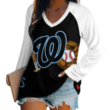 Load image into Gallery viewer, Women Long Sleeve Loose Tee