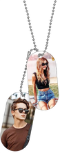 Load image into Gallery viewer, Necklace Dog Tag Custom Photo