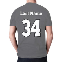 Load image into Gallery viewer, All American Name Number New All Over Print T-shirt for Men (Model T45)
