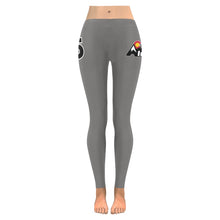 Load image into Gallery viewer, Altitude Leggings Grey Low Rise Leggings (Invisible Stitch) (Model L05)