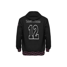 Load image into Gallery viewer, All American Basic Number, Print Cuffs Men's Long Sleeve Fleece Hoodie (Model H55)