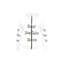 Load image into Gallery viewer, Custom Your Design Here- Zip-Up Child All Over Print Full Zip Hoodie for Kid (Model H14)