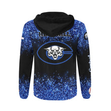 Load image into Gallery viewer, Central Zip-up 2 glitter 2 All Over Print Full Zip Hoodie for Men (Model H14)