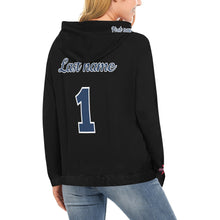 Load image into Gallery viewer, All American Softball Women Hoodie All Over Print Hoodie for Women (USA Size) (Model H13)