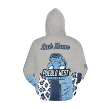 Load image into Gallery viewer, PW All Over Print Hoodie for Women (USA Size) (Model H13)