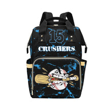 Load image into Gallery viewer, Crushers Bag Multi-Function Diaper Backpack/Diaper Bag (Model 1688)