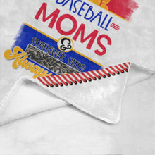 Load image into Gallery viewer, Always Salty Baseball Moms Blanket Ultra-Soft Micro Fleece Blanket 30''x40''