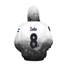 Load image into Gallery viewer, Pueblo Steel Full Custom All Over Print Hoodie for Women (USA Size) (Model H13)