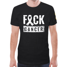 Load image into Gallery viewer, FCK Cancer Dom Shirt Black New All Over Print T-shirt for Men (Model T45)