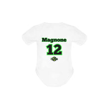 Load image into Gallery viewer, Magnone12 Baby Powder Organic Short Sleeve One Piece (Model T28)