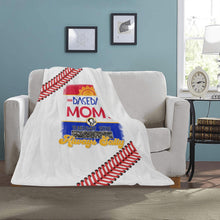 Load image into Gallery viewer, Always Salty Baseball Moms Blanket Ultra-Soft Micro Fleece Blanket 30''x40''