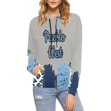Load image into Gallery viewer, PW All Over Print Hoodie for Women (USA Size) (Model H13)