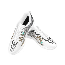 Load image into Gallery viewer, RN Shoe Nurse Symbol White out Women's Breathable Running Shoes (Model 055)