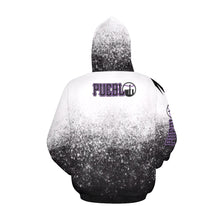 Load image into Gallery viewer, PS B/W L All Over Print Hoodie for Men (USA Size) (Model H13)