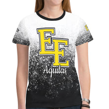 Load image into Gallery viewer, EE A 67 New All Over Print T-shirt for Women (Model T45)