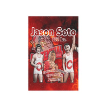 Load image into Gallery viewer, Jason Tapestry Polyester Peach Skin Wall Tapestry 40"x 60"