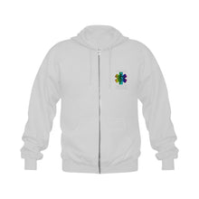 Load image into Gallery viewer, 50/50 Cotton/Poly Blend Gildan Zip-Up Hoodie Unisex Size