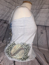 Load image into Gallery viewer, Team of Choice Custom Tank Leopard Print