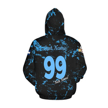 Load image into Gallery viewer, Crushers Mama Hoodie Full Custom- First/Last/Nick Name/Number All Over Print Hoodie for Women (USA Size) (Model H13)