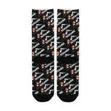 Load image into Gallery viewer, Altitude Sock Black Custom Socks for Women