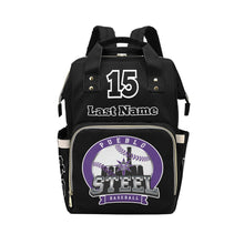 Load image into Gallery viewer, PS Backpack Multi-Function Diaper Backpack/Diaper Bag (Model 1688)