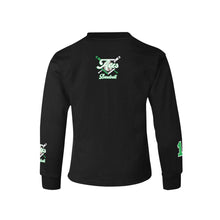 Load image into Gallery viewer, Aces Long Sleeve Number Kids' Rib Cuff Long Sleeve T-shirt (Model T64)