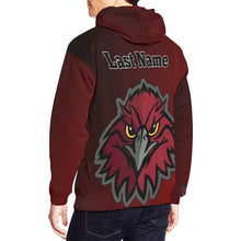 Load image into Gallery viewer, HeatonHawk-Clr All Over Print Hoodie for Men (USA Size) (Model H13)
