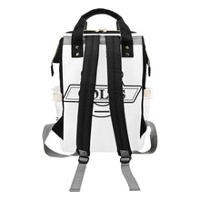 Load image into Gallery viewer, South BP White Multi-Function Diaper Backpack/Diaper Bag (Model 1688)