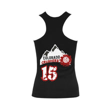 Load image into Gallery viewer, Crushers Tank Women's Shoulder-Free Tank Top (Model T35)