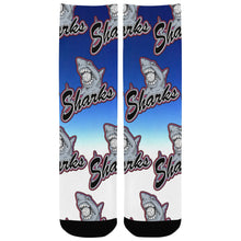 Load image into Gallery viewer, SHARKS YOUTH SOCKS Custom Socks for Kids