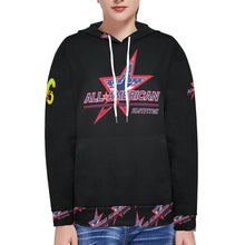 Load image into Gallery viewer, All American Women's Long Sleeve Fleece Hoodie (Model H55)