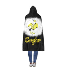 Load image into Gallery viewer, Eagles Flannel Hooded Blanket 56''x80''