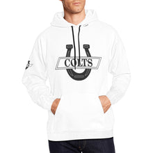Load image into Gallery viewer, South Universal Hoodie White Name/Number All Over Print Hoodie for Men (USA Size) (Model H13)