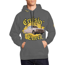 Load image into Gallery viewer, Cruisin' for Cure 3 Grey All Over Print Hoodie for Men (USA Size) (Model H13)